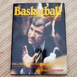 Vintage 'Basketball: Multiple Offense and Defense' by Dean Smith hardcover